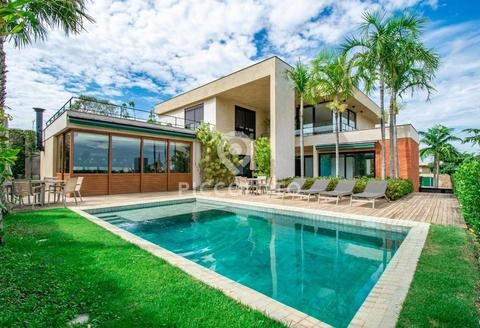 Sobrado à venda em Campinas, Residencial Jatibela, com 5 suítes, com 642.55 m², Residencial Jatibela