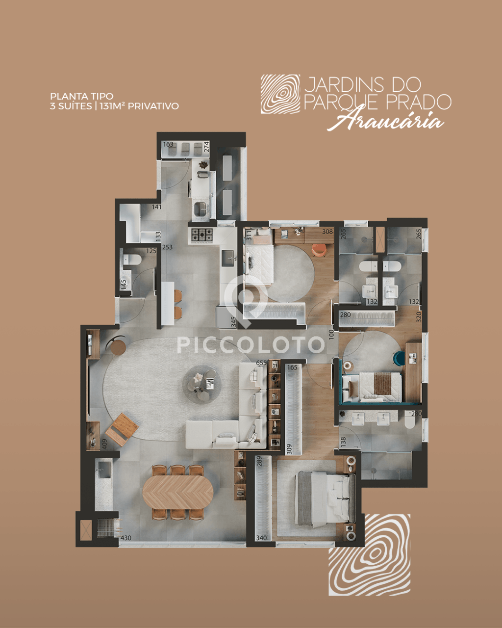 Foto 28 de Jardins do Parque Prado Araucária 