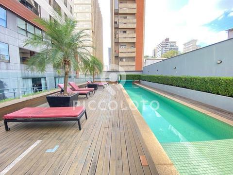 Apartamento mobiliado para alugar em Campinas, bairro Cambuí, com 2 quartos, com 70 m², Ed. Maxhaus Cambuí I