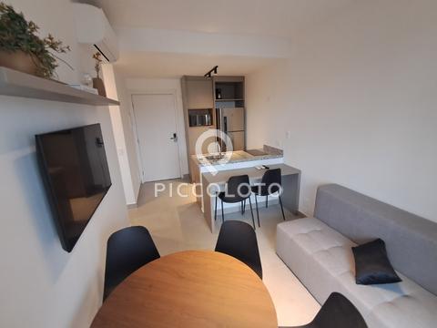 Apartamento à venda e para alugar em Campinas, Botafogo, com 1 quarto, com 36.63 m²