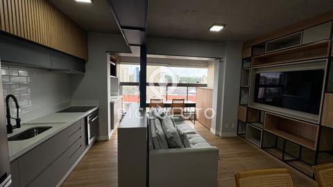 Apartamento para alugar em Campinas, Cambuí, com 1 quarto, com 40.54 m², Ind Cambuí