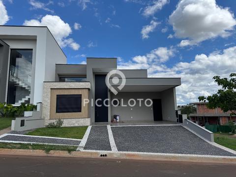 Casa à venda em Paulínia, Parque Brasil 500, com 3 suítes, com 212.86 m², Residencial Santorini