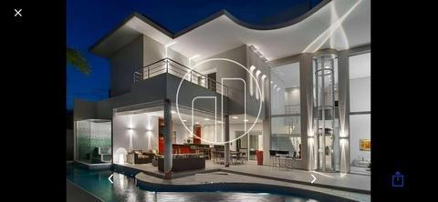 Sobrado à venda e para alugar em Campinas, Loteamento Alphaville Campinas, com 5 suítes, com 681 m²