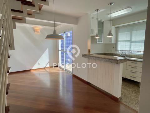 Apartamento para alugar em Campinas, Cambuí, com 1 suíte, com 76.45 m², Condomínio Duets Loft