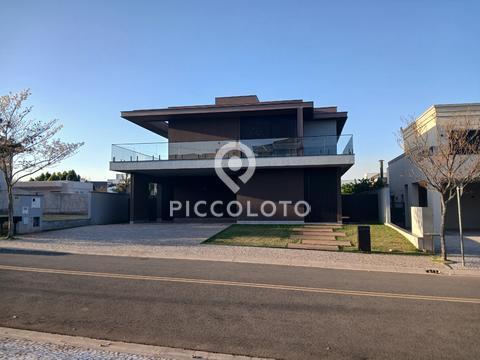 Sobrado à venda em Campinas, Loteamento Mont Blanc Residence, com 4 suítes, com 490 m²