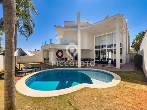 Sobrado à venda e para alugar em Campinas, Alphaville Dom Pedro, com 4 suítes, com 485 m²