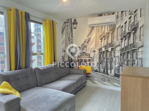 Apartamento mobiliado para alugar em Campinas, bairro Cambuí, com 2 quartos, com 70 m², Ed. Maxhaus Cambuí I