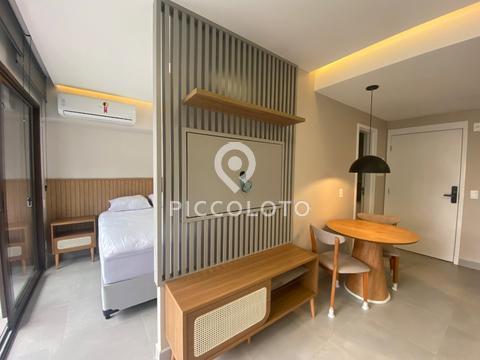 Apartamento à venda e para alugar em Campinas, Botafogo, com 1 quarto, com 36.02 m²