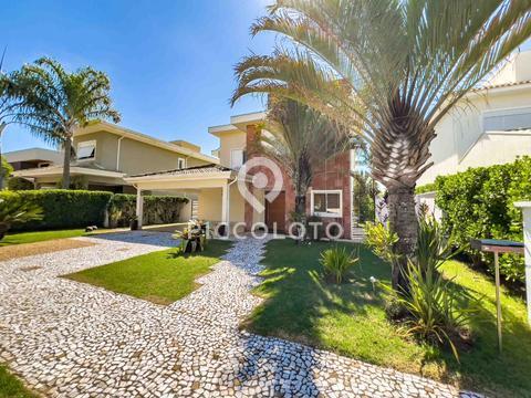 Sobrado à venda e para alugar em Campinas, Alphaville Dom Pedro, com 4 suítes, com 340 m²