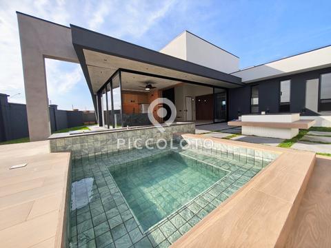 Sobrado à venda e para alugar em Campinas, Alphaville Dom Pedro 2, com 4 suítes, com 450 m²