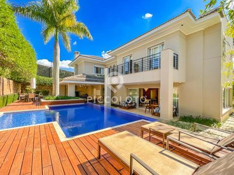 Sobrado à venda em Campinas, Residencial Parque das Araucárias, com 5 suítes, com 460 m²