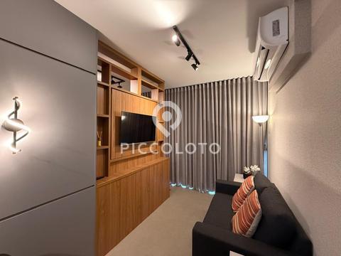 Apartamento para alugar em Campinas, Cambuí, com 1 suíte, com 39 m², MM536