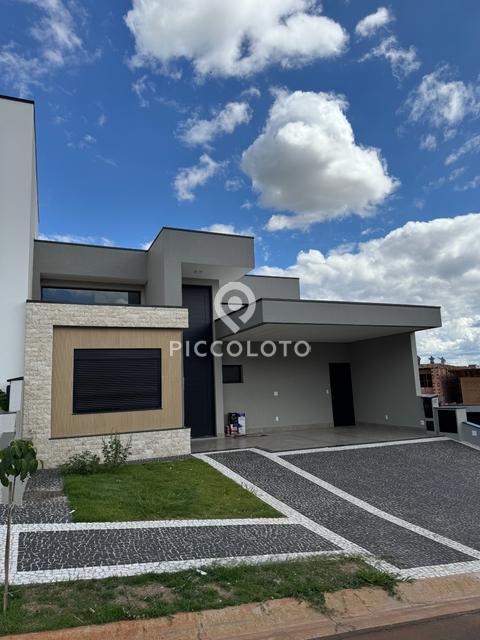 Casa à venda em Paulínia, Parque Brasil 500, com 3 suítes, com 212.86 m², Residencial Santorini