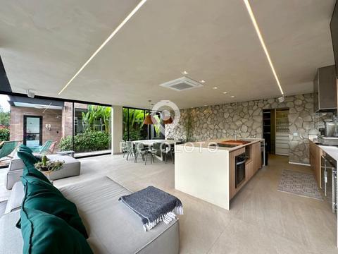 Sobrado à venda em Campinas, Loteamento Residencial Jaguari (Sousas), com 4 suítes, com 500 m²