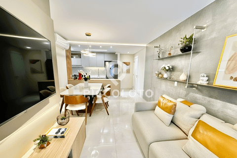 Apartamento à venda em Campinas, Parque Rural Fazenda Santa Cândida, com 3 quartos, com 70 m²