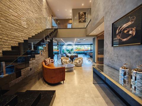 Sobrado à venda em Campinas, Alphaville Dom Pedro 2, com 3 suítes, com 387 m²