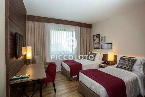 Hotel à venda em Campinas, Jardim do Lago, com 1 quarto, com 25.43 m², Hotel Royal Palm Tower