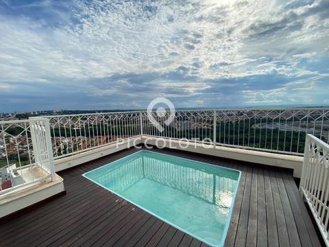 Cobertura à venda e para alugar em Campinas, Mansões Santo Antônio, com 4 quartos, com 217 m²