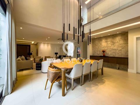 Sobrado à venda e para alugar em Campinas, Loteamento Mont Blanc Residence, com 4 suítes, com 566 m²